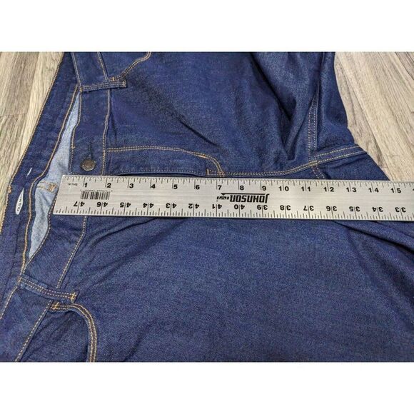 Old Navy Womens Plus Size 24 Short Pockets Super Skinny Denim Blue Jeans - Picture 9 of 10